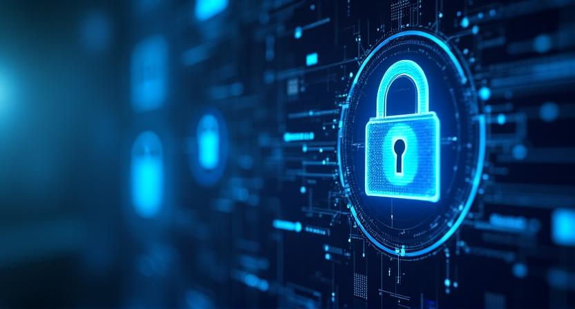 Secure Data Protection Illustration